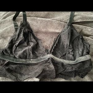 Victoria’s 2 Secret Black Bralettes - Brand New w/ Tags SZ Large